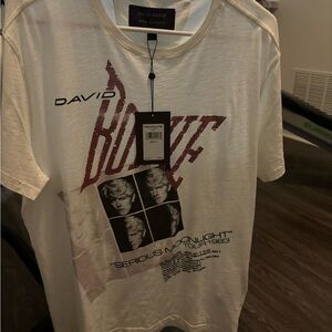 John Varvatos David Bowie white T-shirt